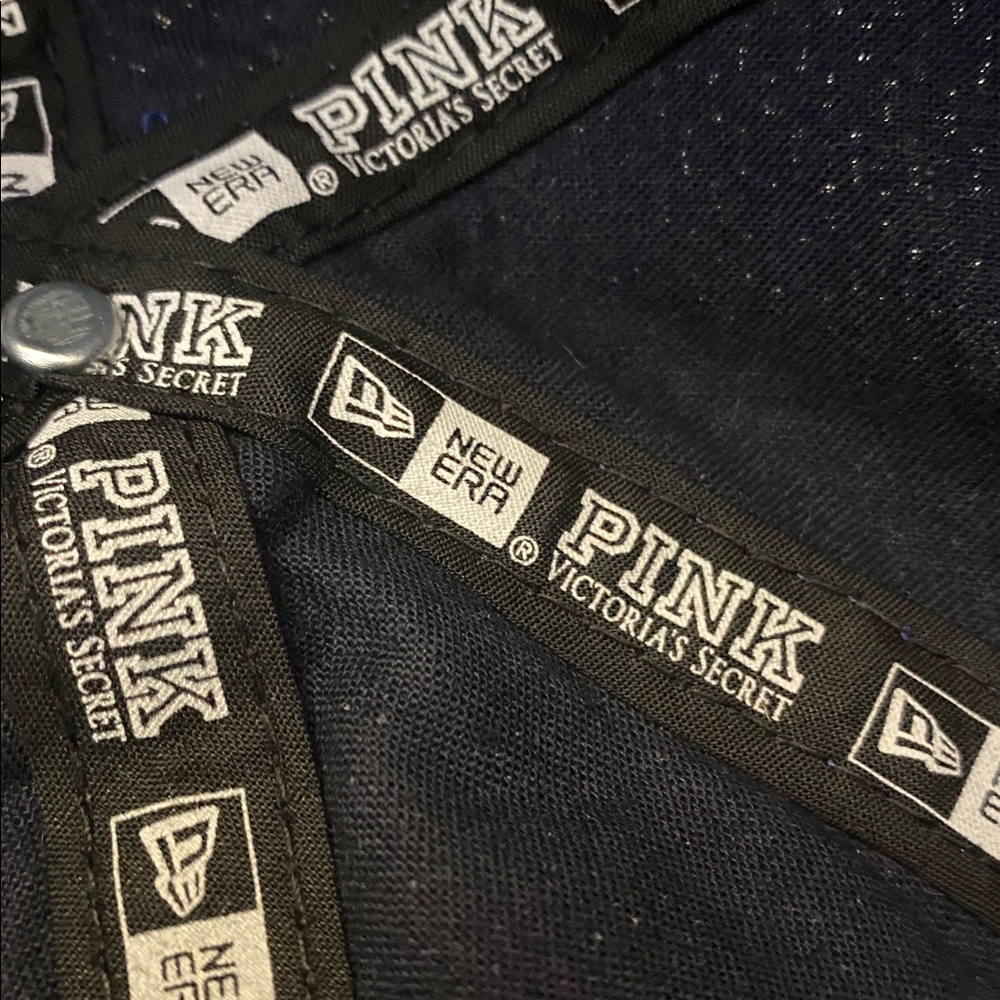 PINK Victoria's Secret MLB San Diego Padres Navy Sequin Cap - Picture 11 of 11